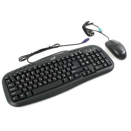 Клавиатура+мышь Genius KB-M200 PS/2 Black