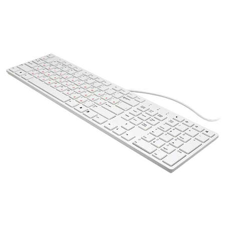 Клавиатура BTC 6390U-W Ultra Slim White USB