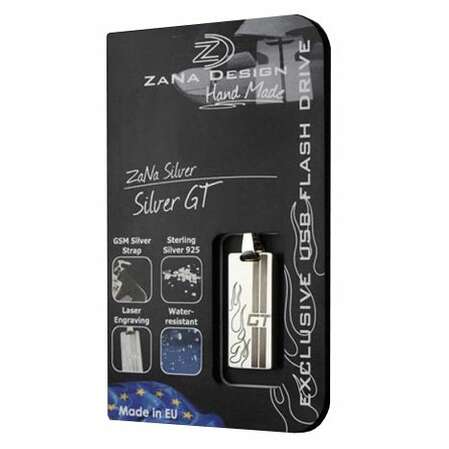 USB Flash накопитель 4GB Zana Design GT (ZSV-GT-4GB) Silver 