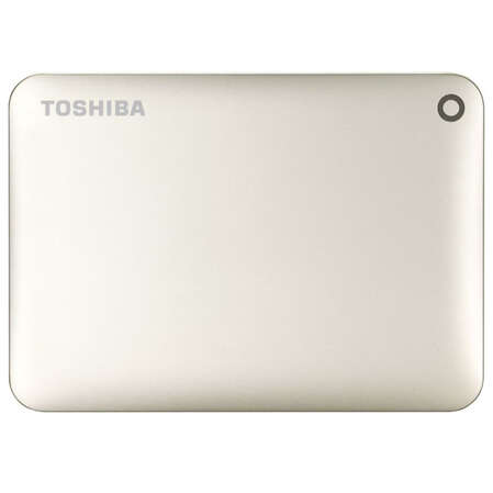 Внешний жесткий диск 2.5" 3000Gb Toshiba HDTC830EC3CA 5400rpm USB3.0 Canvio Connect II золотистый