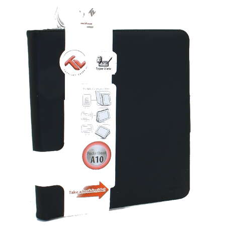 Обложка для Pocketbook A10 Tuff-Luv кожзам черный