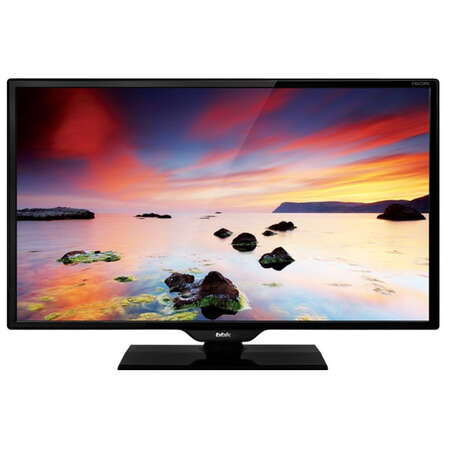 Телевизор 24" BBK 24LEM-1010/T2C (HD 1366x768, USB, HDMI) черный
