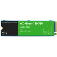 Внутренний SSD-накопитель 2000Gb Western Digital Green SN350 (WDS200T3G0C) M.2 2280 PCIe NVMe 3.0 x4