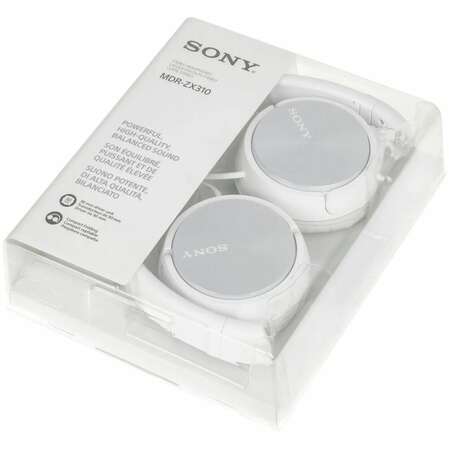 Наушники Sony MDR-ZX310 White