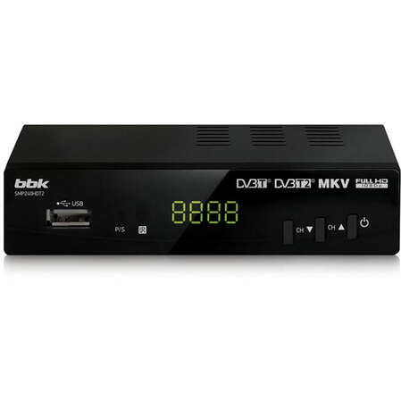 Ресивер BBK SMP240HDT2 черный DVB-T2