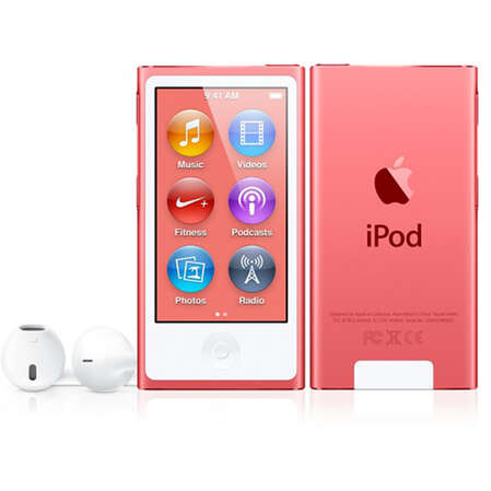 MP3-плеер Apple iPod nano 7G Generation 16gb Pink (MD475)