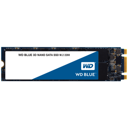 Внутренний SSD-накопитель 250Gb Western Digital Blue (WDS250G1B0B) M.2 2280 SATA3  