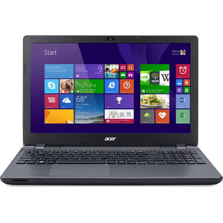 Ноутбук Acer Aspire E5-571G-366P Core i3 4005U/4Gb/500Gb/NV 840M 2Gb/15.6"/Cam/Linux Grey 