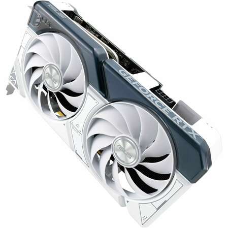Видеокарта ASUS GeForce RTX 4060 8192Mb, Dual OC 8G White (Dual-RTX4060-O8G-White) 1xHDMI, 3xDP, Ret