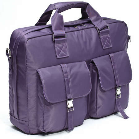 16" Сумка для ноутбука Bagspace с двумя карманами BS-436-16VL фиолетовая