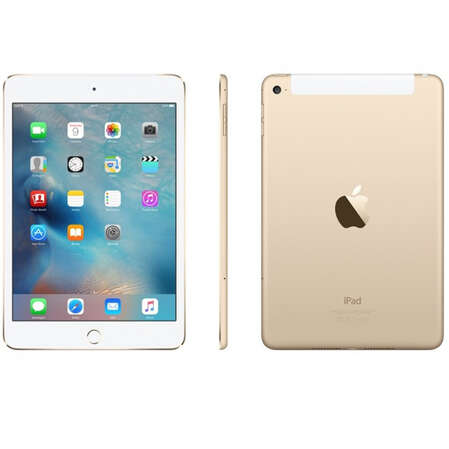 Планшет Apple iPad mini 4 128Gb Wi-Fi + Cellular Gold (MK782RU/A)