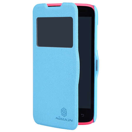 Чехол для Lenovo IdeaPhone A516 Nillkin Fresh Series синий