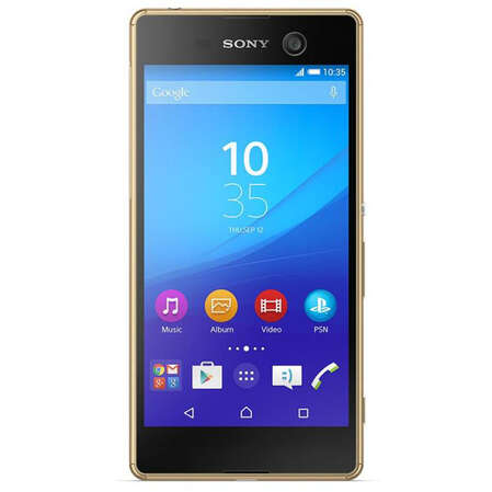 Смартфон Sony E5603 Xperia M5 LTE Gold