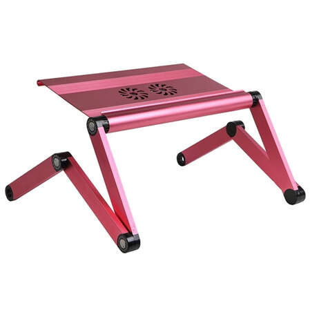 Стол-подставка для ноутбука ASX A7 с вентилятором, розовый
