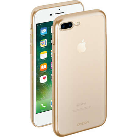 Чехол для iPhone 7 Plus/8 Plus, Deppa Gel Case Plus , золотистый