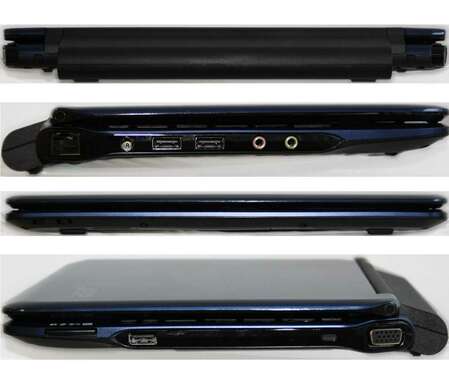 Нетбук Acer Aspire One AO751h-52Bb Atom-Z520/1/160/11.6"/XP/Blue (LU.S850B.127)