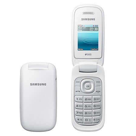 Мобильный телефон Samsung E1272 white