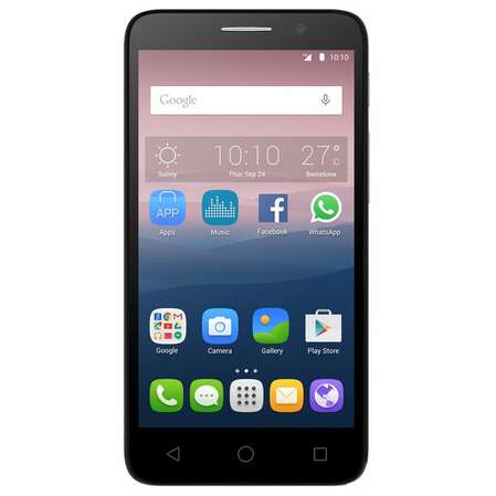 Смартфон Alcatel One Touch 5054D Pop 3 (5.5) Black/Silver