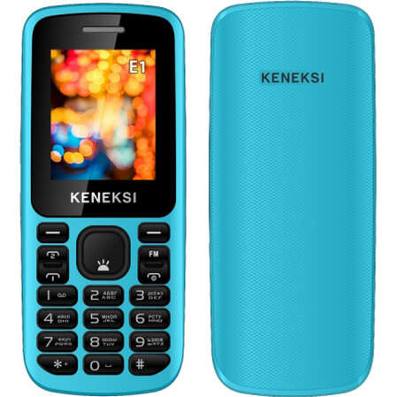 Мобильный телефон Keneksi E1 Blue 