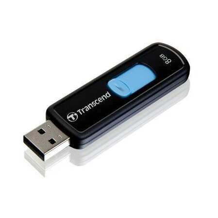 USB Flash накопитель 8GB Transcend JetFlash 500 (TS8GJF500) USB 2.0 Черный