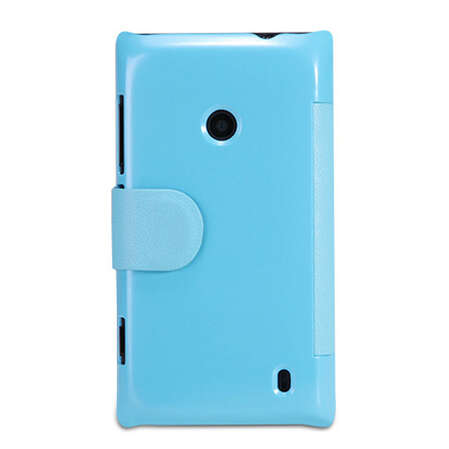 Чехол для Nokia Lumia 520 Nillkin Fresh Series Leather Case T-N-NL520-001 синий