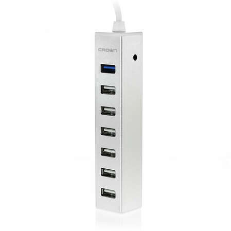 7-port USB Hub Crown CMU3-08 (1 x USB3.0 + 6 x USB2.0)