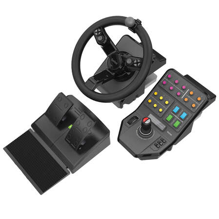 Saitek Heavy Equipment (руль, педали + панель управления для PC)