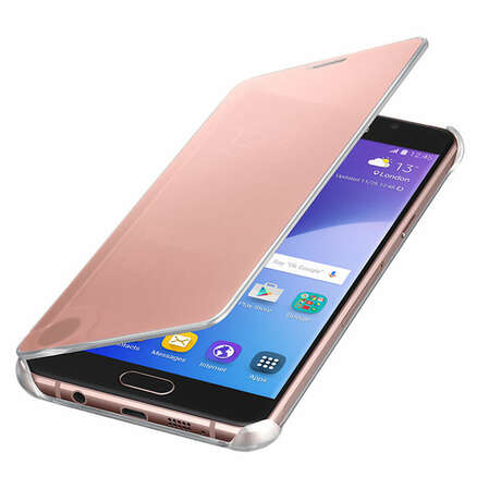 Чехол для Samsung Galaxy A5 (2016) SM-A510F Clear View Cover розовый