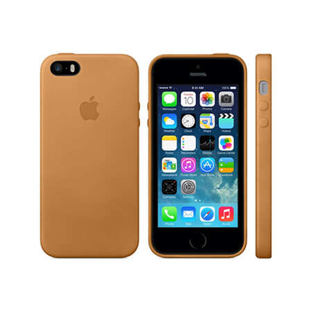Чехол для iPhone 5s Apple Case MF041ZM/A Brown