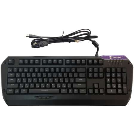 Клавиатура Tesoro Colada Evil TS-G3NL(B) Aluminum Backlit Mechanical Gaming Keyboard Black USB