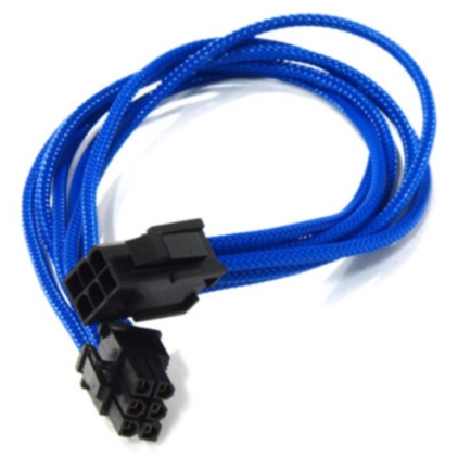 Удлинитель кабеля питания Gelid 6-pin PCI-E , 30см, синий