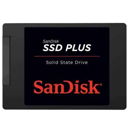 Внутренний SSD-накопитель 120Gb SanDisk Plus SDSSDA-120G-G26 SATA3 2.5"