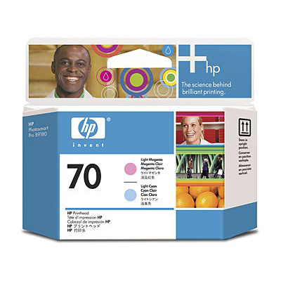 Печатающая головка HP C9405A №70 Printhead Light Magenta and Light Cyan для Designjet Z2100/Z3100/Z3200