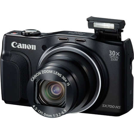 Компактная фотокамера Canon PowerShot SX700 HS Black 