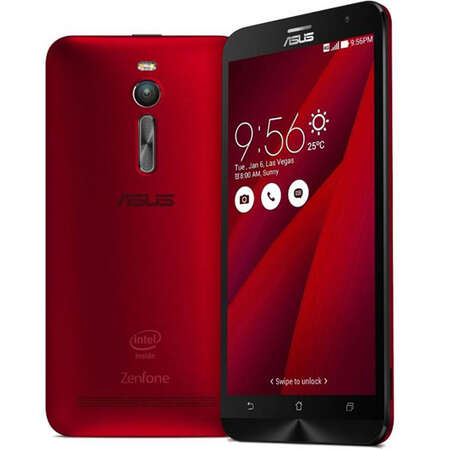 Смартфон ASUS Zenfone 2 ZE551ML 16Gb Ram 2Gb LTE 5.5" Dual Sim Red