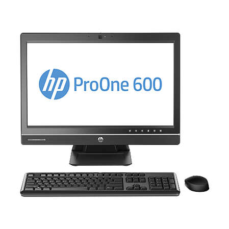 Моноблок HP ProOne 600 21.5" IPS P G3220/4Gb/500Gb 7.2k/DVDRW/MCR/DOS/WiFi/250cd/1000:1/Web/клавиатура/мышь /USB 3.0/Displayport