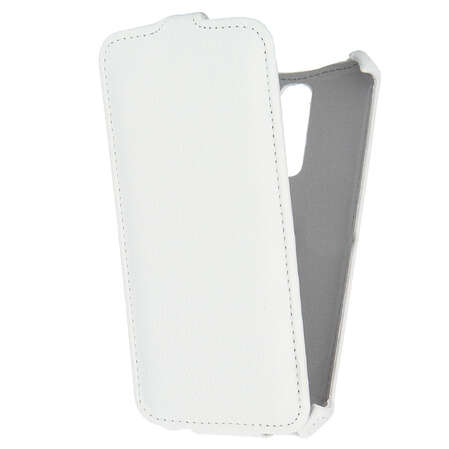 Чехол для LG K10 K410 Gecko Flip case, белый 