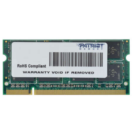Модуль памяти SO-DIMM DDR2 4Gb PC6400 800Mhz Patriot 
