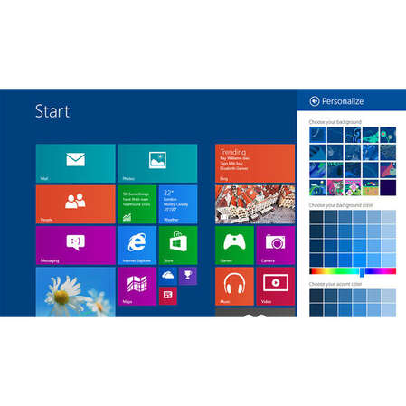 Операционная система Microsoft Windows 8.1 Pro Russian DVD box