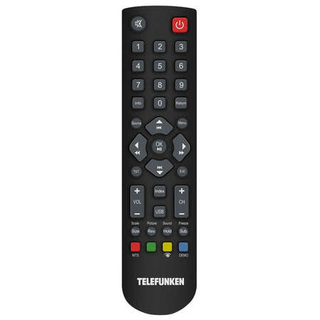 Телевизор 16" Telefunken TF-LED15S18 1366 x768 LED USB MediaPlayer белый