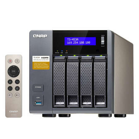 Сетевое хранилище NAS QNAP TS-453A-8G