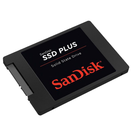 Внутренний SSD-накопитель 480Gb SanDisk Plus SDSSDA-480G-G26 SATA3 2.5"