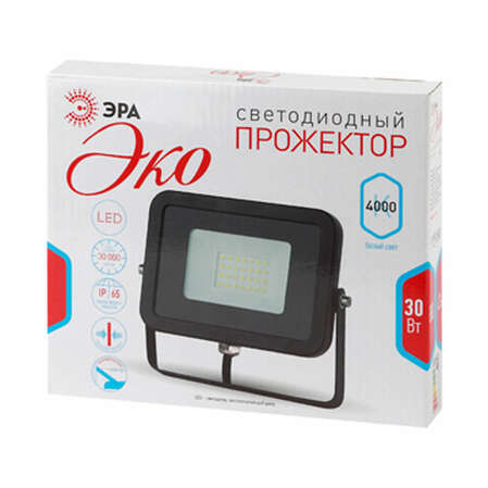 Светодиодный прожектор ЭРА Eco Slim LPR-30-4000К-М SMD Б0027791