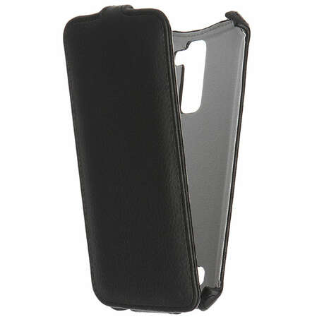 Чехол для LG K10 K410 Gecko Flip case, черный 