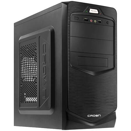 Корпус MicroATX Minitower Crown CMC-401 (CM-PS450office) 450W Black