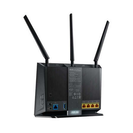 Беспроводной ADSL маршрутизатор ASUS DSL-AC68U 802.11ac 1900Мбит/с 2,4ГГц 4xGLAN 1xUSB3.0