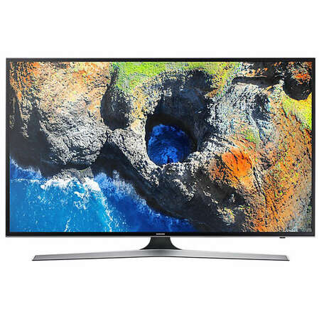 Телевизор 55" Samsung UE55MU6100UX (4K UHD 3840x2160, Smart TV, USB, HDMI, Wi-Fi) черный
