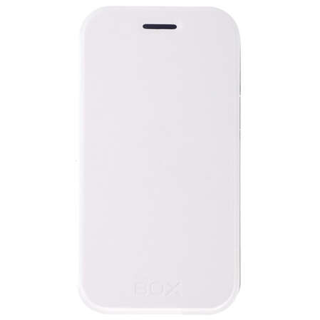 Чехол для Samsung J100 Galaxy J1 Skinbox Lux, белый