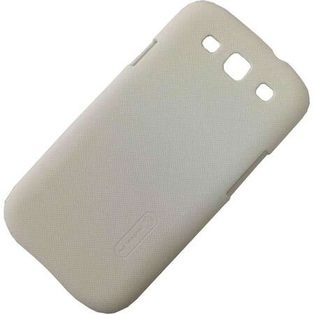 Чехол для Samsung i9300/i9300I/i9300DS/i9301 Galaxy S3/S3 Neo Nillkin Super Frosted Shield белый