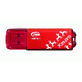 USB Flash накопитель 4GB Team F108 (TGUSB-4G-F108-2RXMAS) Красный